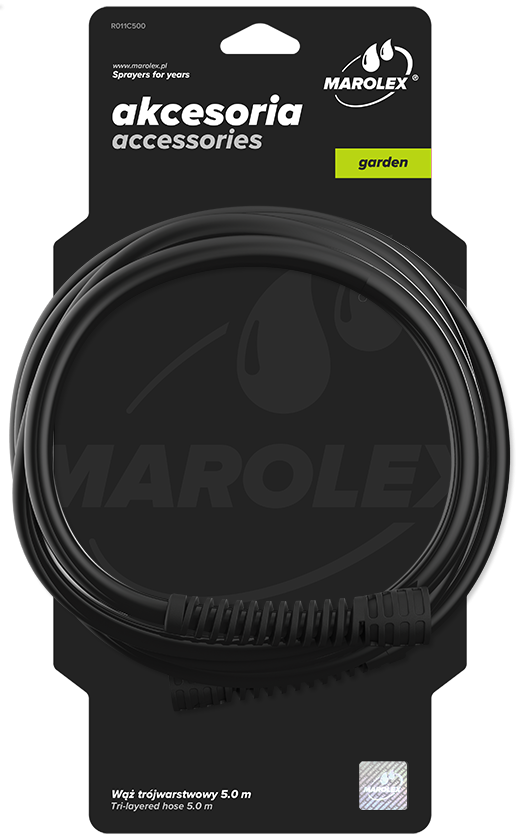 MAROLEX Шланг з гайками : 250 см (P078.064)(R011A)(hobby,profession,profession+,titan,movi,x-line) |