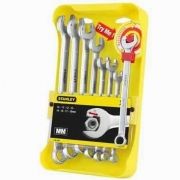 STANLEY 4-95-660 Набор ключей рожково-накидных 8-ед (10,11,12,13,14,16,17,19 мм)