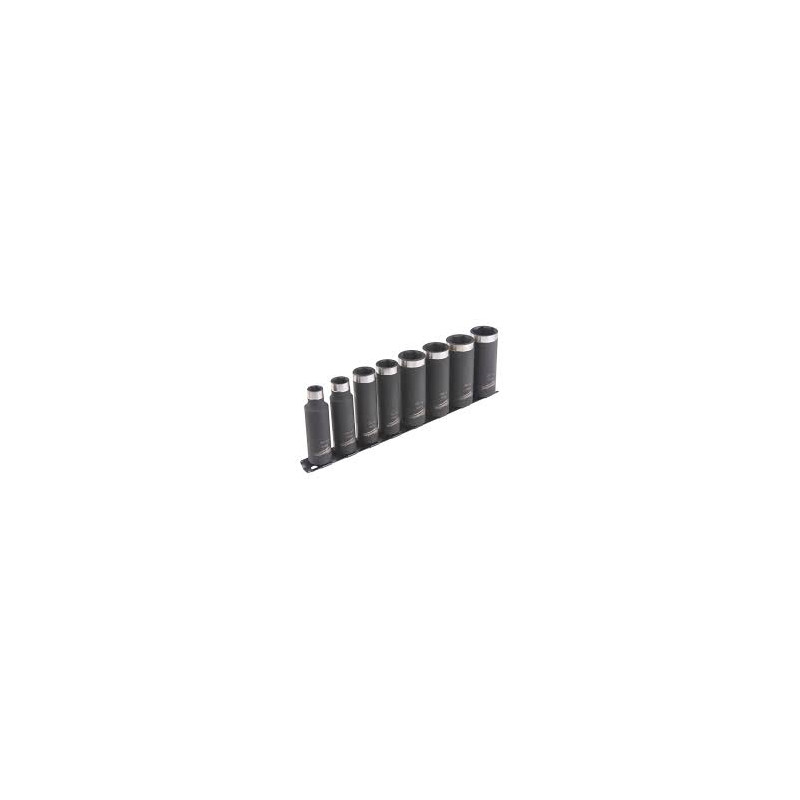 MILWAUKEE Набор ударных головок 1/2" 11 предметов (10-24мм) SHOCKWAVE™ IMPACT DUTY 4932478290 | 4932
