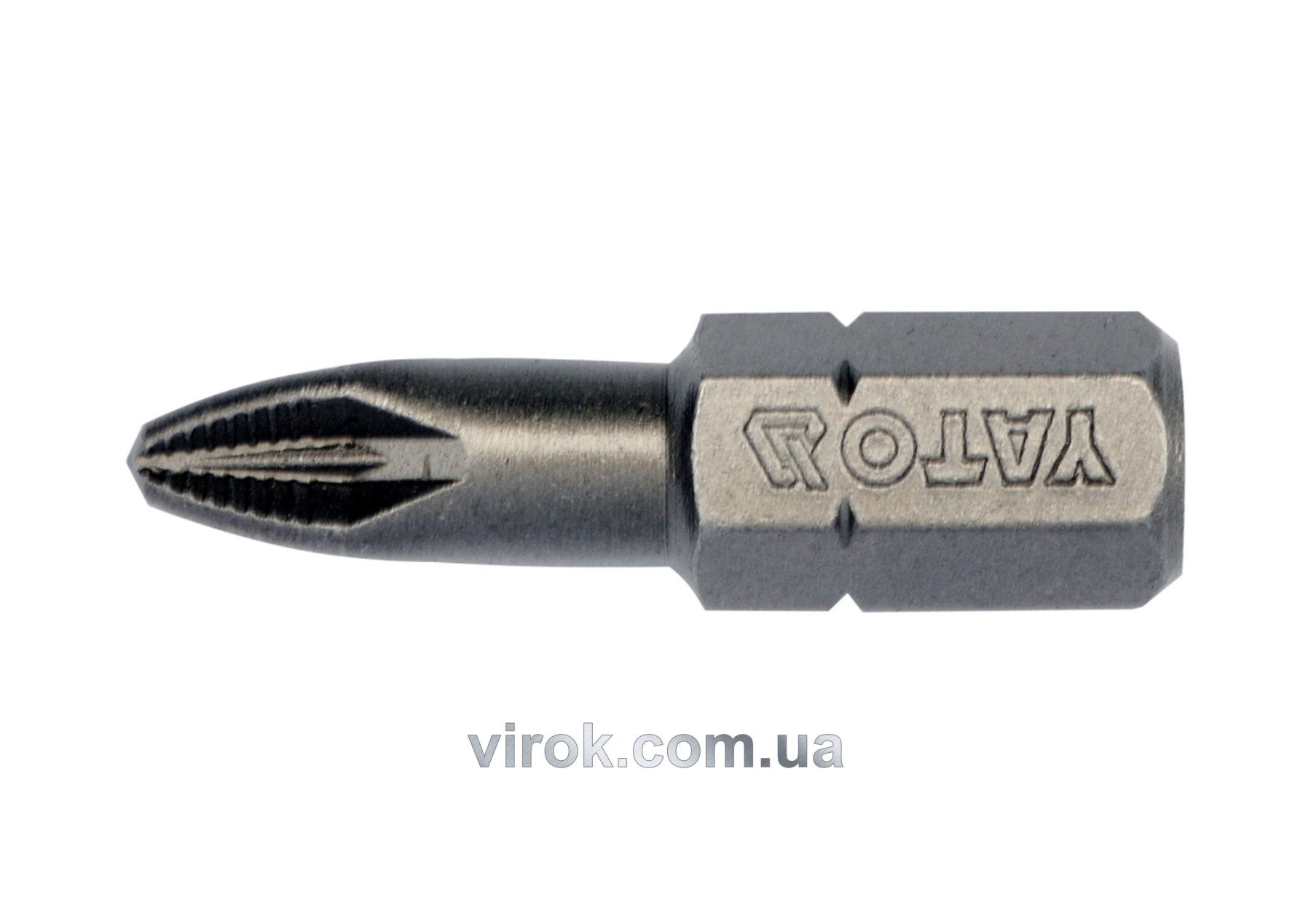 YATO Насадка викруткова YATO : "Pozidriv" РZ2 x 25 мм. HEX 1/4". 10 (Уп/Шт.)  | YT-04712