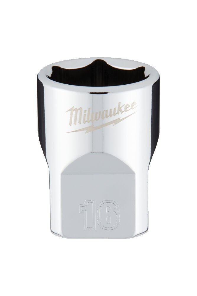 MILWAUKEE Головка хромована метрична 3/8'', 16мм | 4932478346