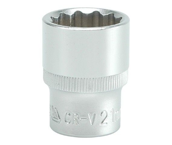 YATO Головка торцева 12-гранна YATO : квадрат 1/2", М= 21 мм, L= 38 мм  | YT-1283