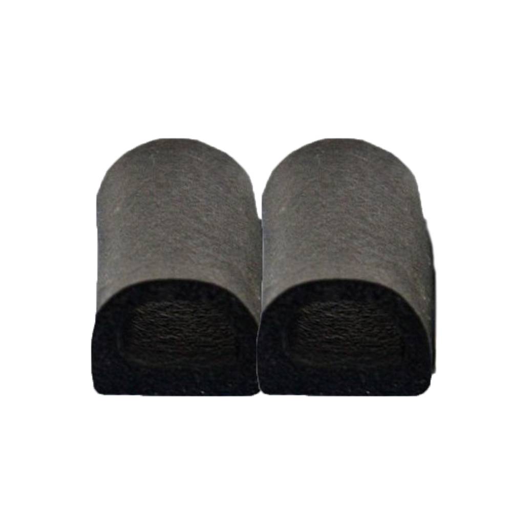 Ущільнювач самоклеючий D, чорний, 6х9мм, 100м Technics | 10-773