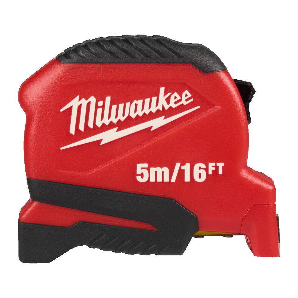 MILWAUKEE Рулетка Pro Compact (Gen 2), 5м/16фт, (25мм)
