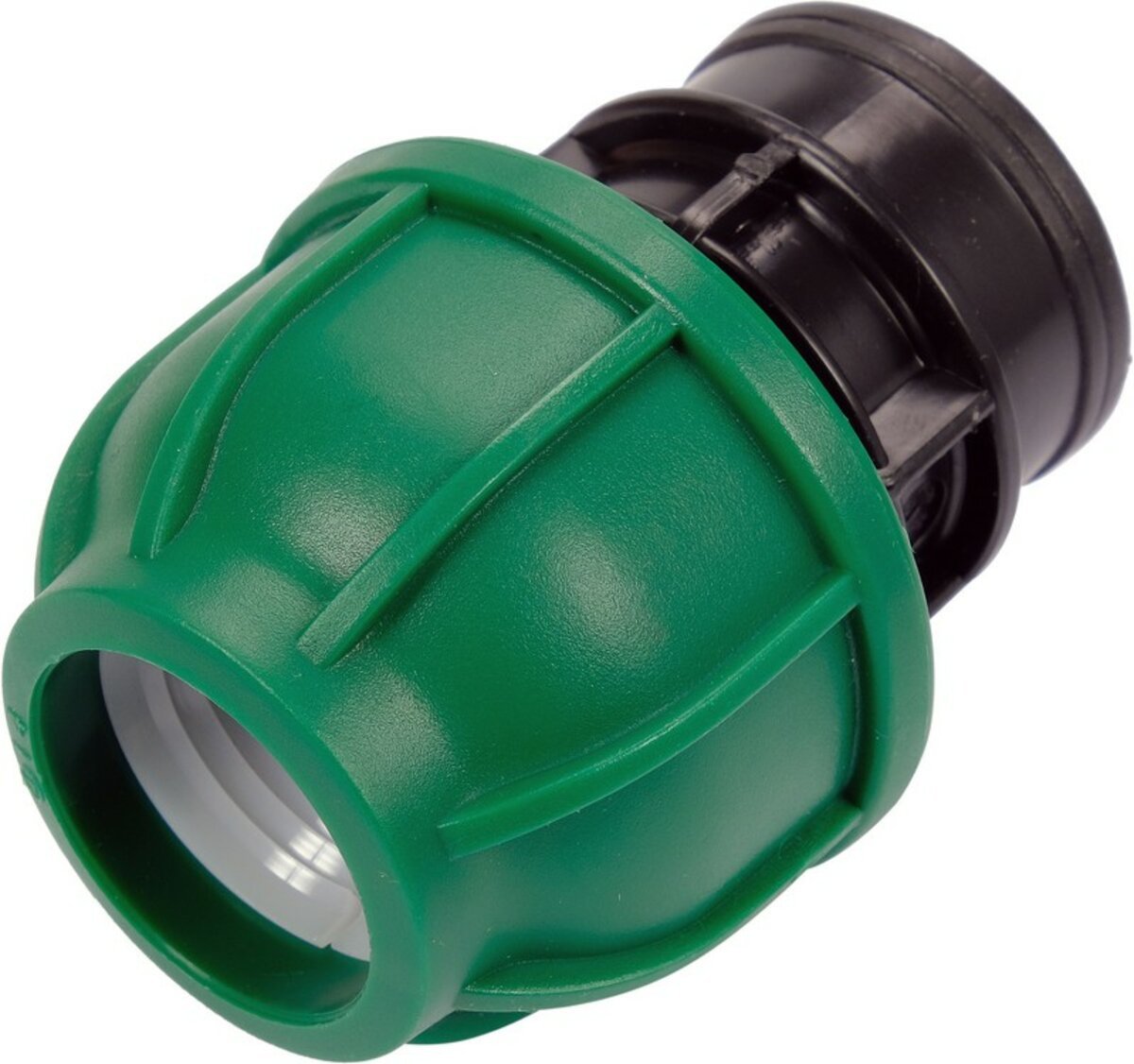 FLO Муфта до водяних пластикових труб з внутр. різьбою 25 мм- 3/4" поліпропіленова, для тиску 1 MPa 