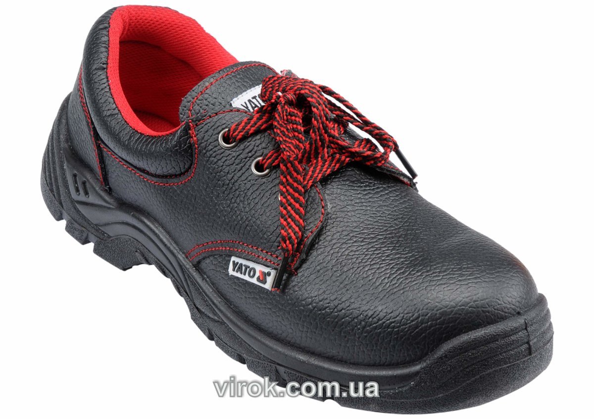 YATO Туфлі робочі шкіряні з поліуретановою підошвою YATO "PUNO", розм. 42  | YT-80524