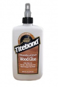 TITEBOND Translucent Wood Glue обеспечивает практически НЕВИДИМЫЙ клеевой шов, 237 мл