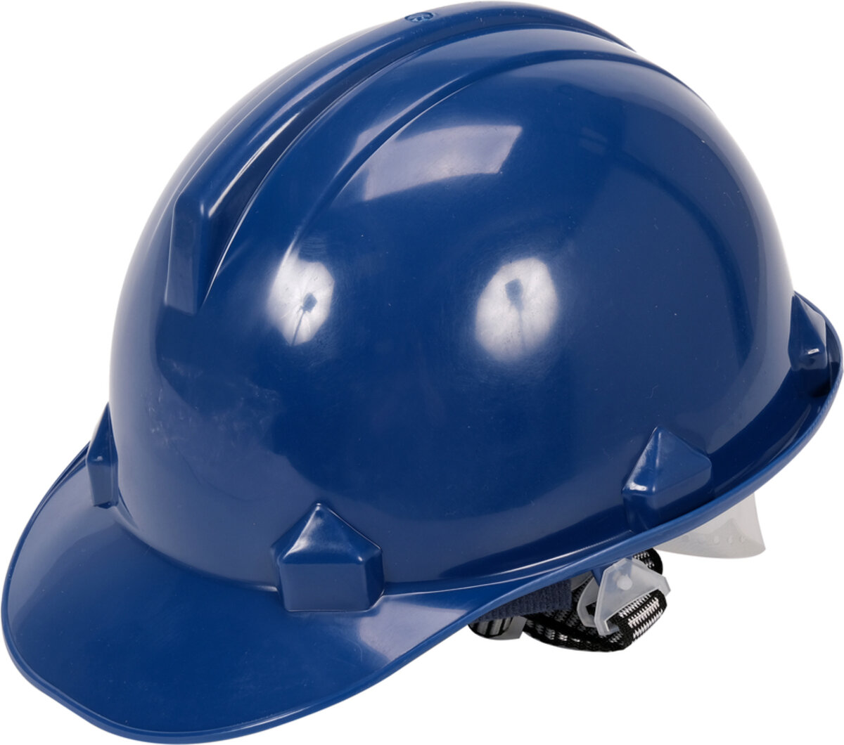 VOREL Каска для захисту голови синя з матеріалу HDPE  | 74175