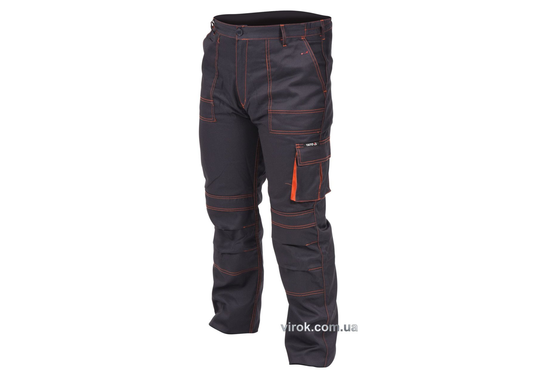 YATO Штани робочі YATO, розмір L; 65%- поліестер, 35%- бавовна  | YT-80403