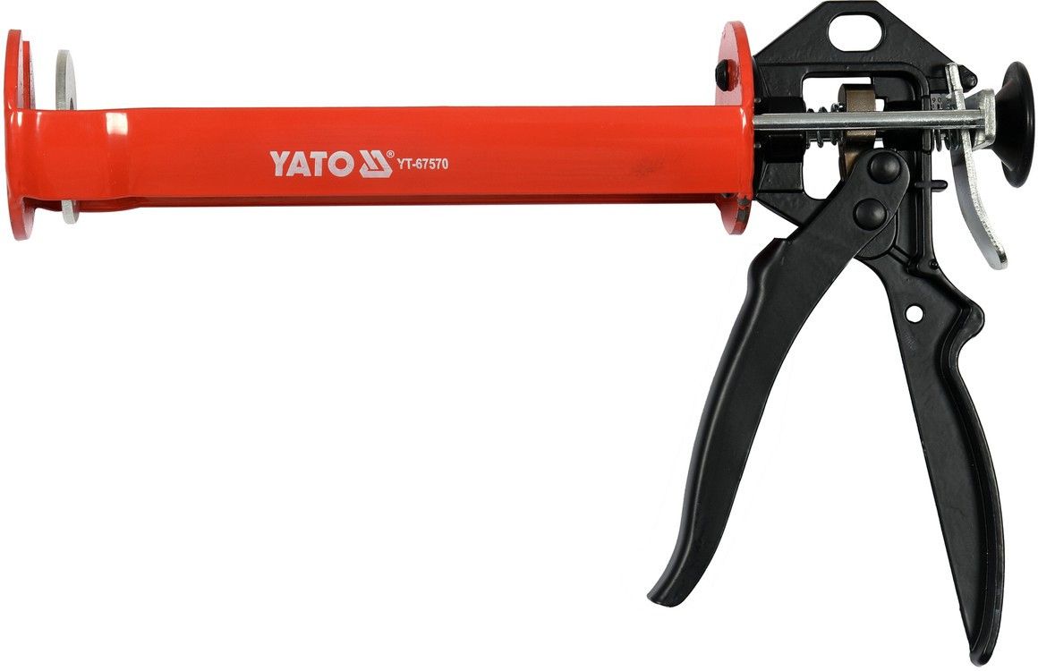 YATO Пістолет для нанесення густих мас YATO : півкруглий, L= 225 мм, W= 60 мм  | YT-67570