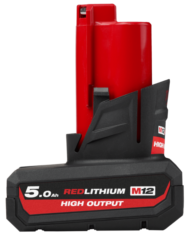 MILWAUKEE Аккумулятор M12 HB5 (High Output) | 4932480165