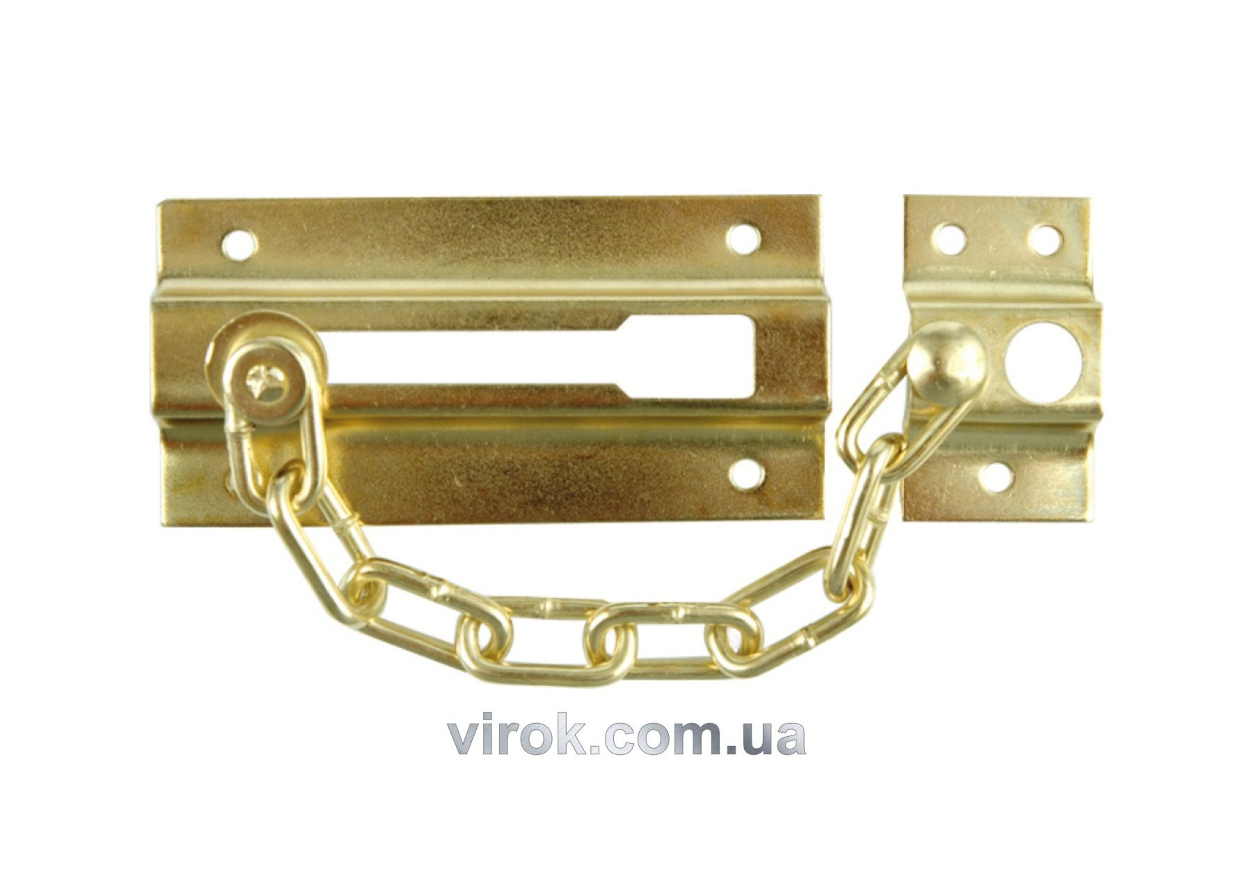 VOREL Замок-ланцюг для дверей /латунь/  | 77900