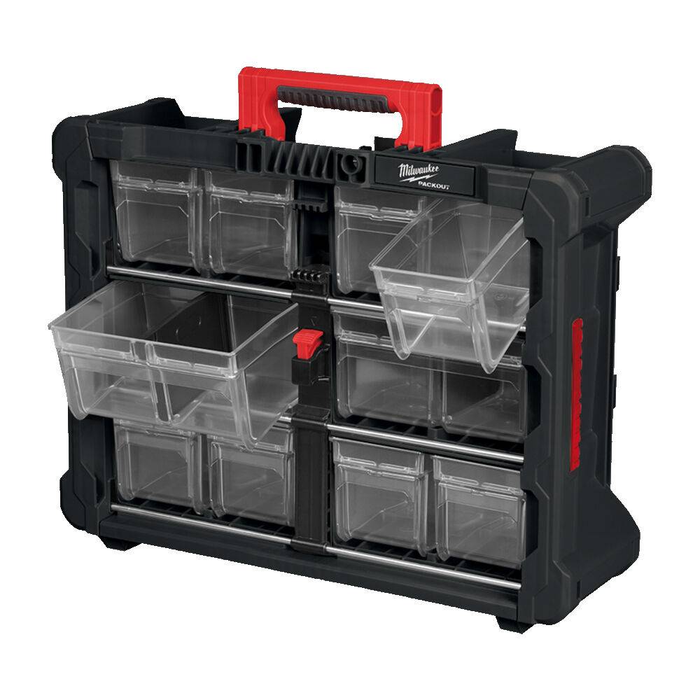 MILWAUKEE Органайзер вертикальний PACKOUT TIP BIN (500x386х170мм)