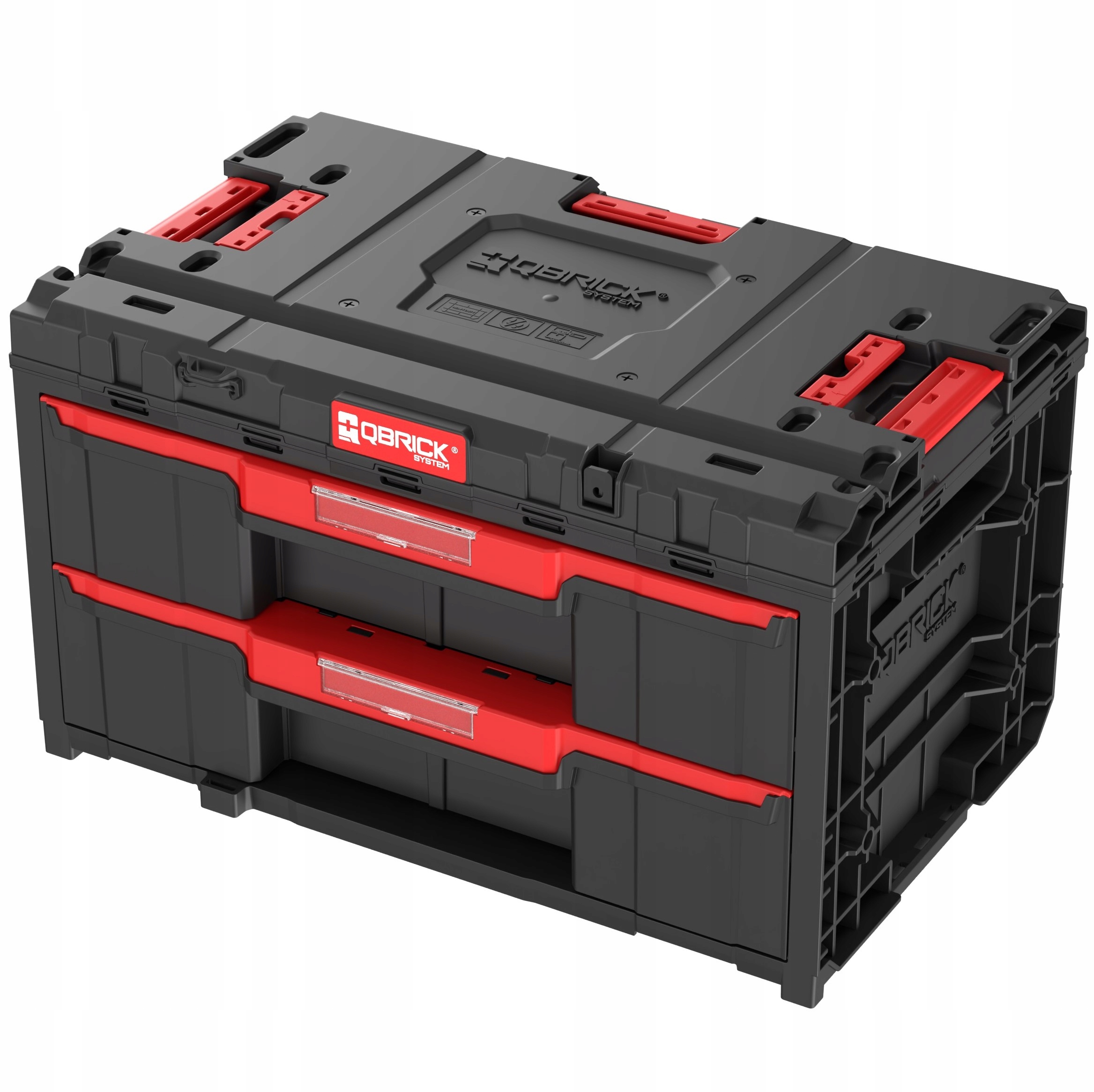 QBRICK SYSTEM Ящик для инструментов ONE Drawer 2 Toolbox 2.0Размер : 587 x 380 x 340 | SKRQONED2CZAP