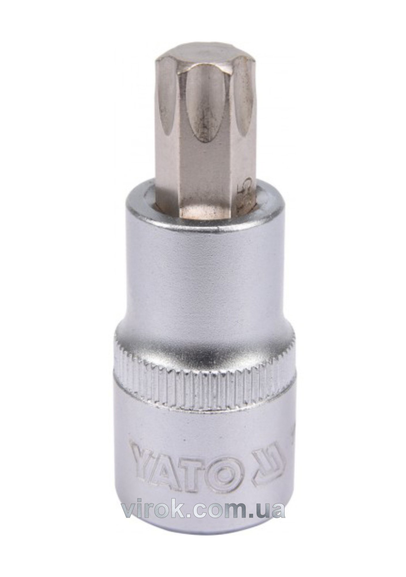 YATO Головка торцева до квадрату 1/2" YATO з насадкою "TORX" Т55, L= 55 мм  | YT-04317