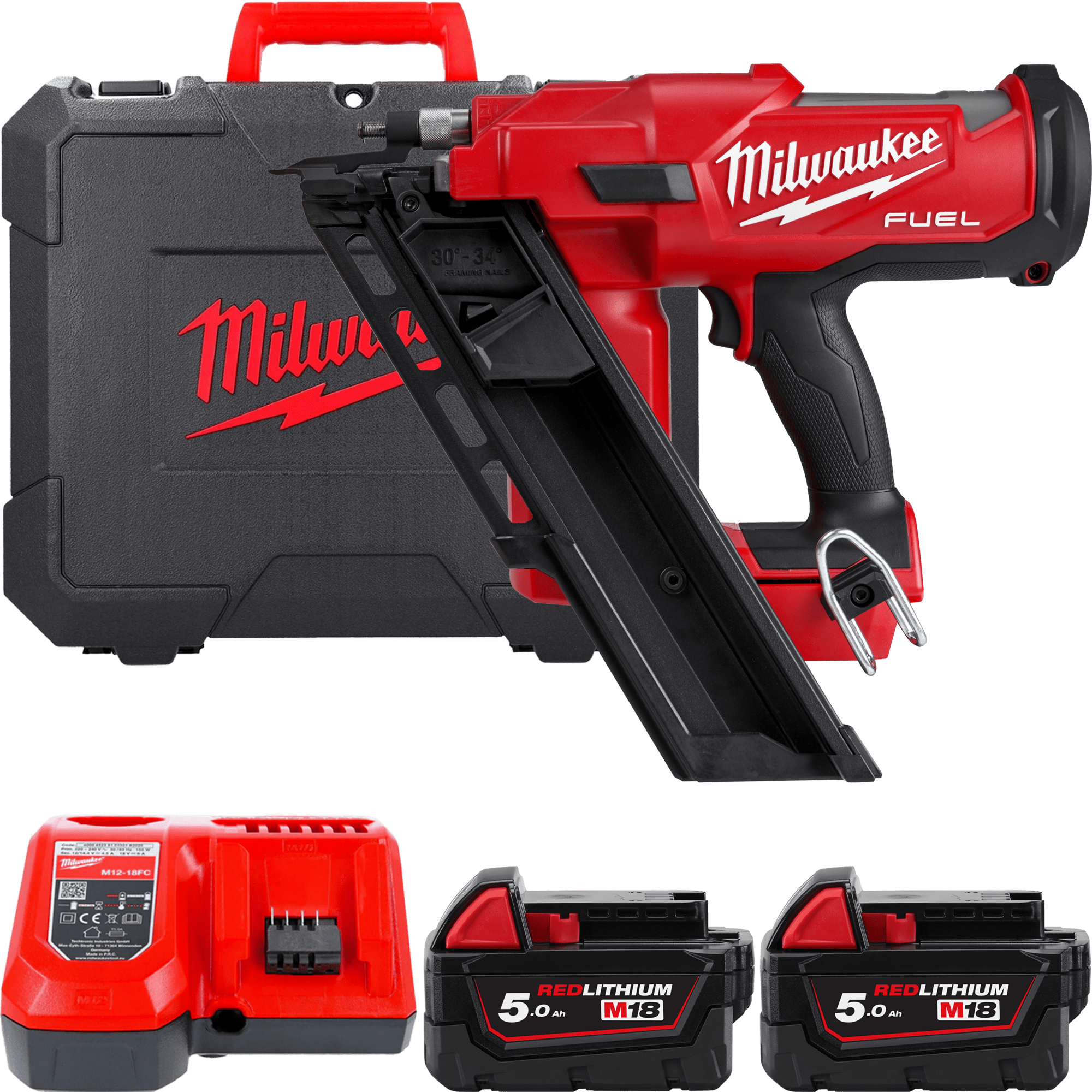 MILWAUKEE Нейлер с одиночным выстрелом M18 FUEL FFNS-502C 4933478302 | 4933478302