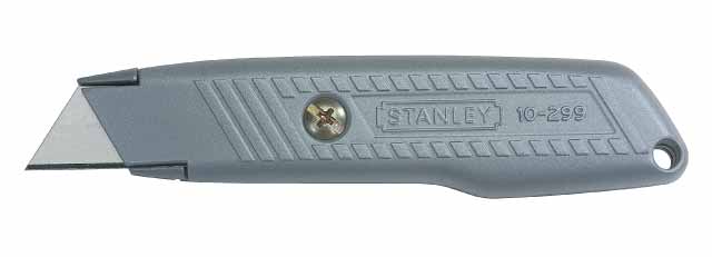 STANLEY 1-10-299 Нож 19мм трапеция 140мм фиксированое лезвие серия Utility
