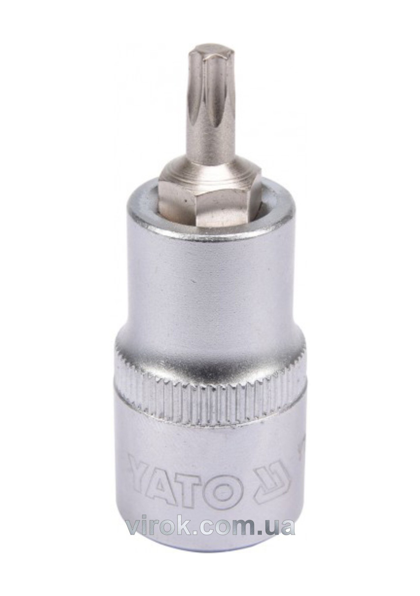 YATO Головка торцева до квадрату 1/2" YATO з насадкою "TORX" Т27, L= 55 мм  | YT-04312