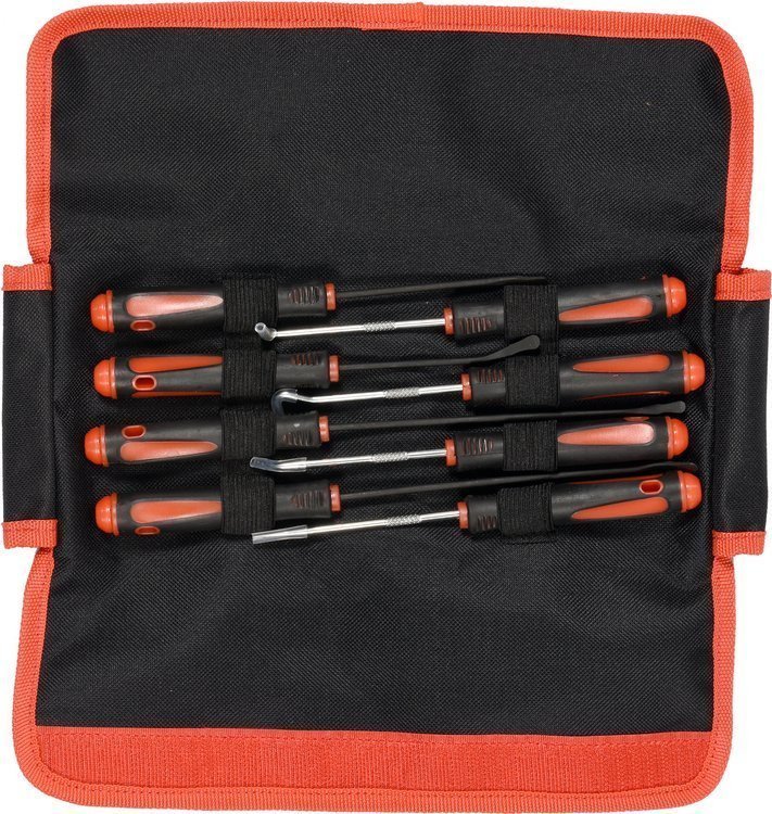 YATO Гачки і ложечки для демонтажу ущільнювачів YATO l= 165 і 225 мм, 8 один.  | YT-08431