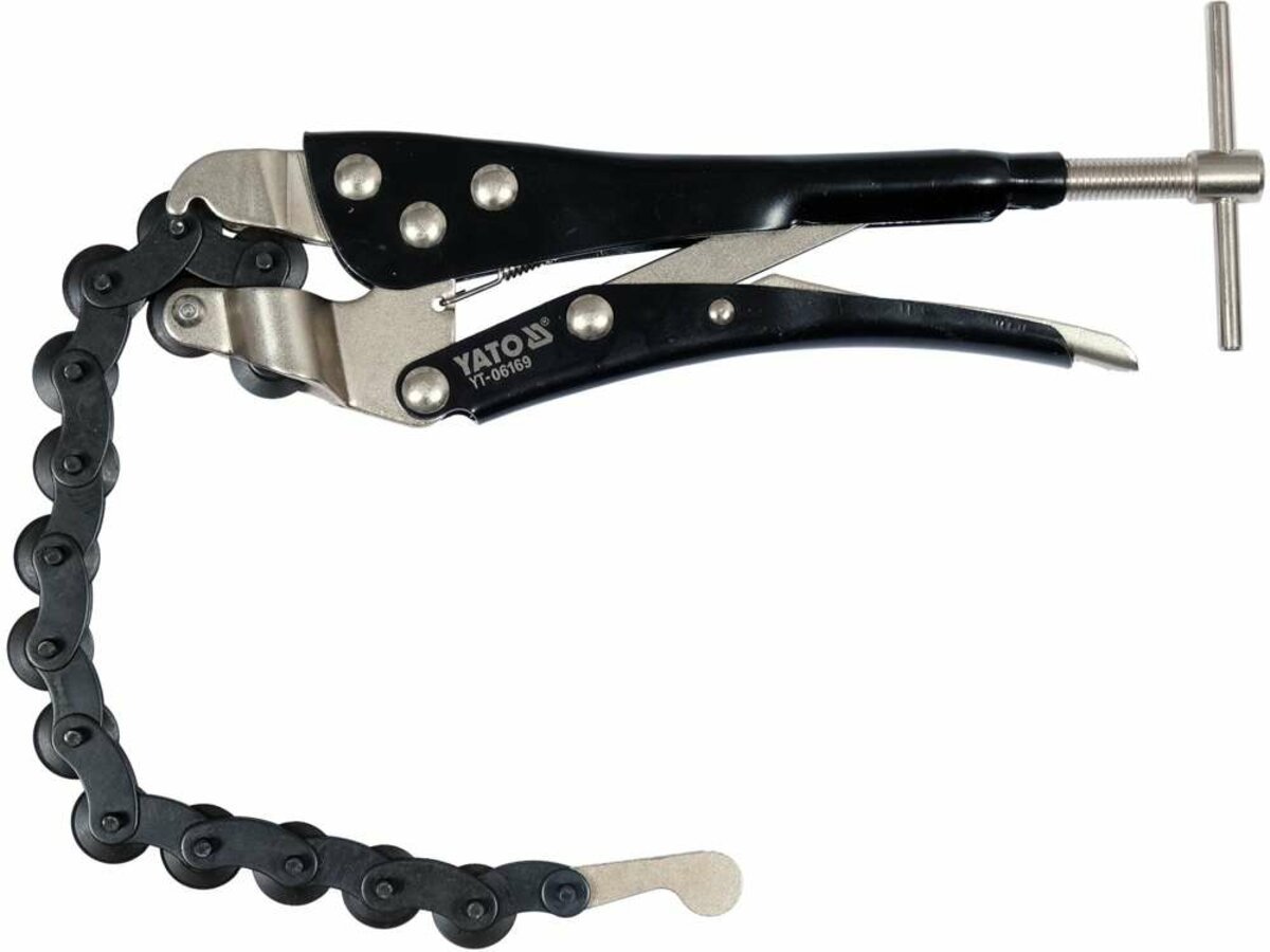 YATO Різак ланцюговий, ручний YATO до вихлопних труб Ø= 18- 95 мм, товщина- 2,5 мм (сталь)  | YT-061
