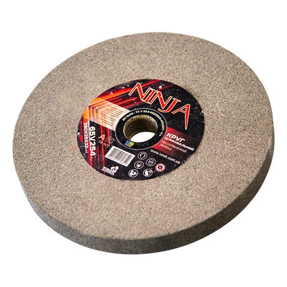 Круг для точила на керамічній зв'язці  NINJA 250х25х32 мм F60 ТМ VIROK, твердість L
