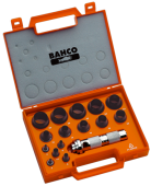BAHCO 400.003.030 Набор просечек по мягким материалам 3-30 мм в пластиковом футляре