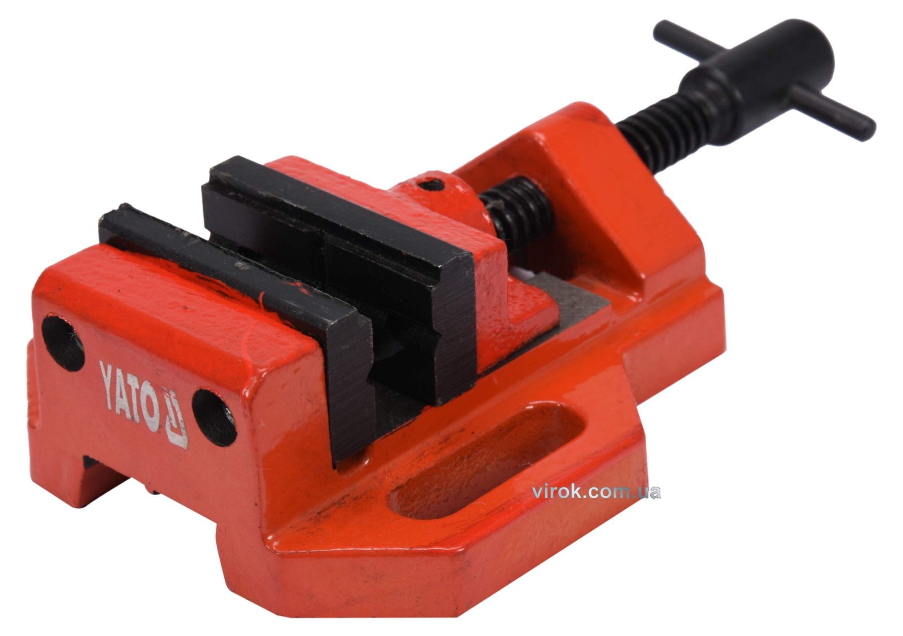 YATO Лещата для верстатів YATO; корпус- 110 мм, губки- 50 мм, розвід губ- 30 мм  | YT-65071