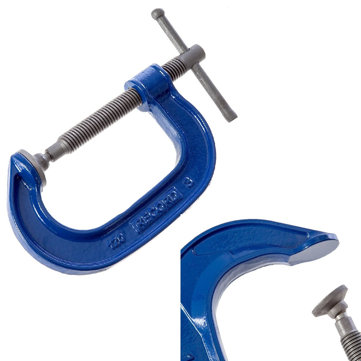 IRWIN Струбцина G-образная универсальная 200мм/8", | T1208