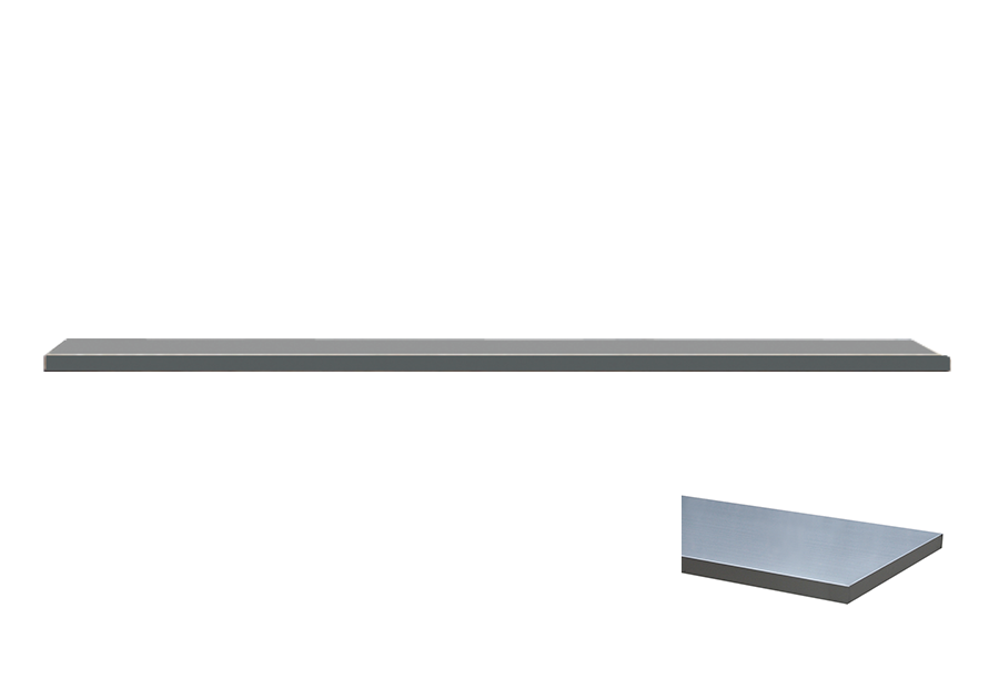 KING TONY Столешница из нержавеющей стали 2042х465х38 (на 3 модуля) | 87D11-09SA