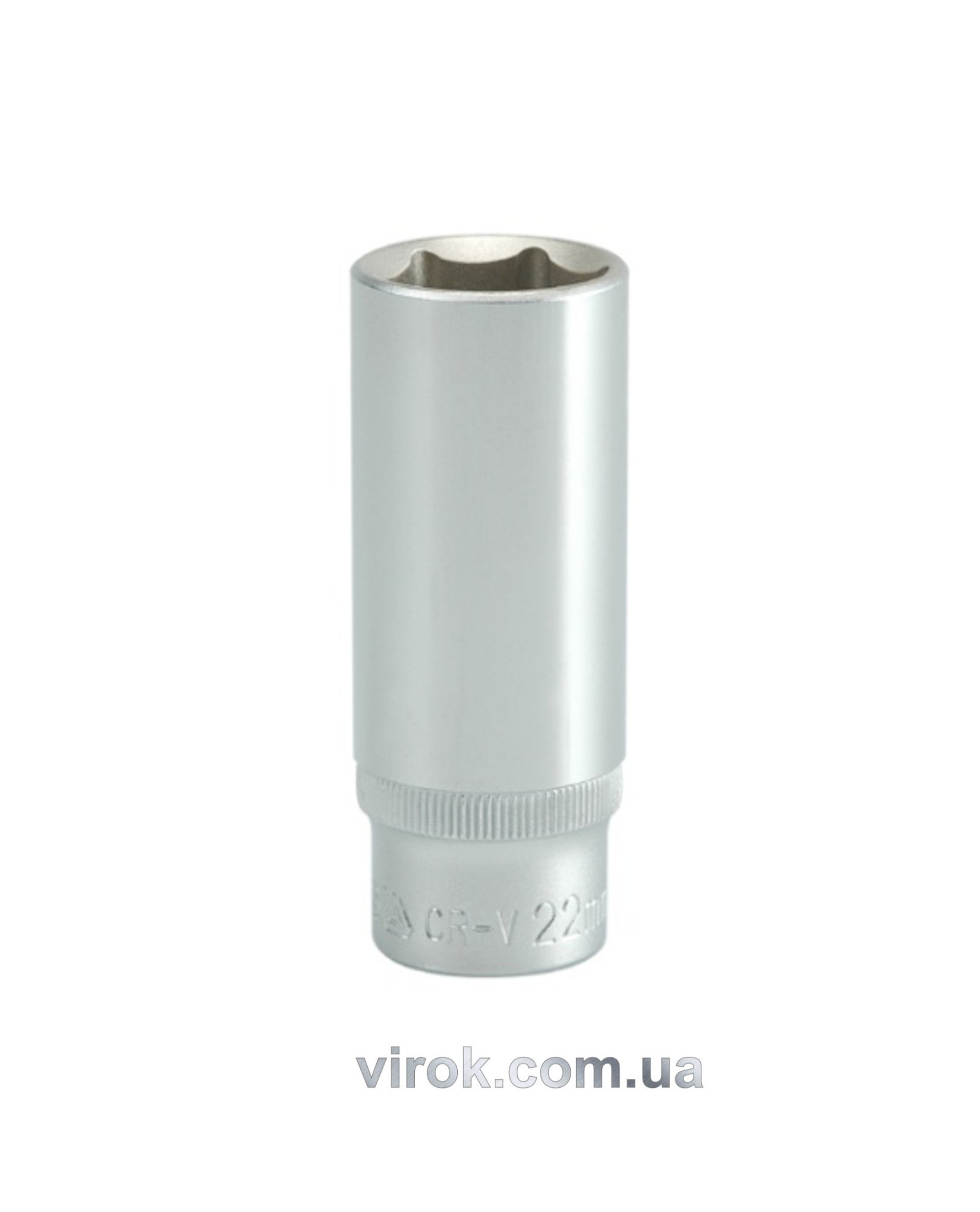 YATO Головка торцева 6-гранна YATO : подовжена, квадрат 1/2", М= 22 мм, L= 76 мм  | YT-1235