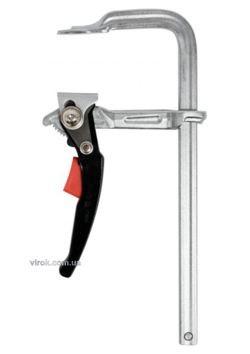 YATO Струбцина з важільним затискачем, стальна, тип "F" YATO; l= 250 мм, h= 100 мм  | YT-63952