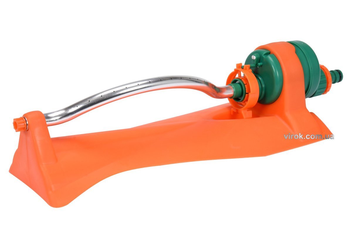 FLO Зрошувач осциляційний до шлангу 1/2", 15 отворів, межа дії- 14 м, ABS-пластик + алюміній  | 8927