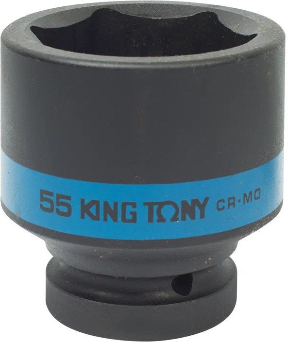 KING TONY Головка 1" 55мм ударная (6 гранн) | 853555M