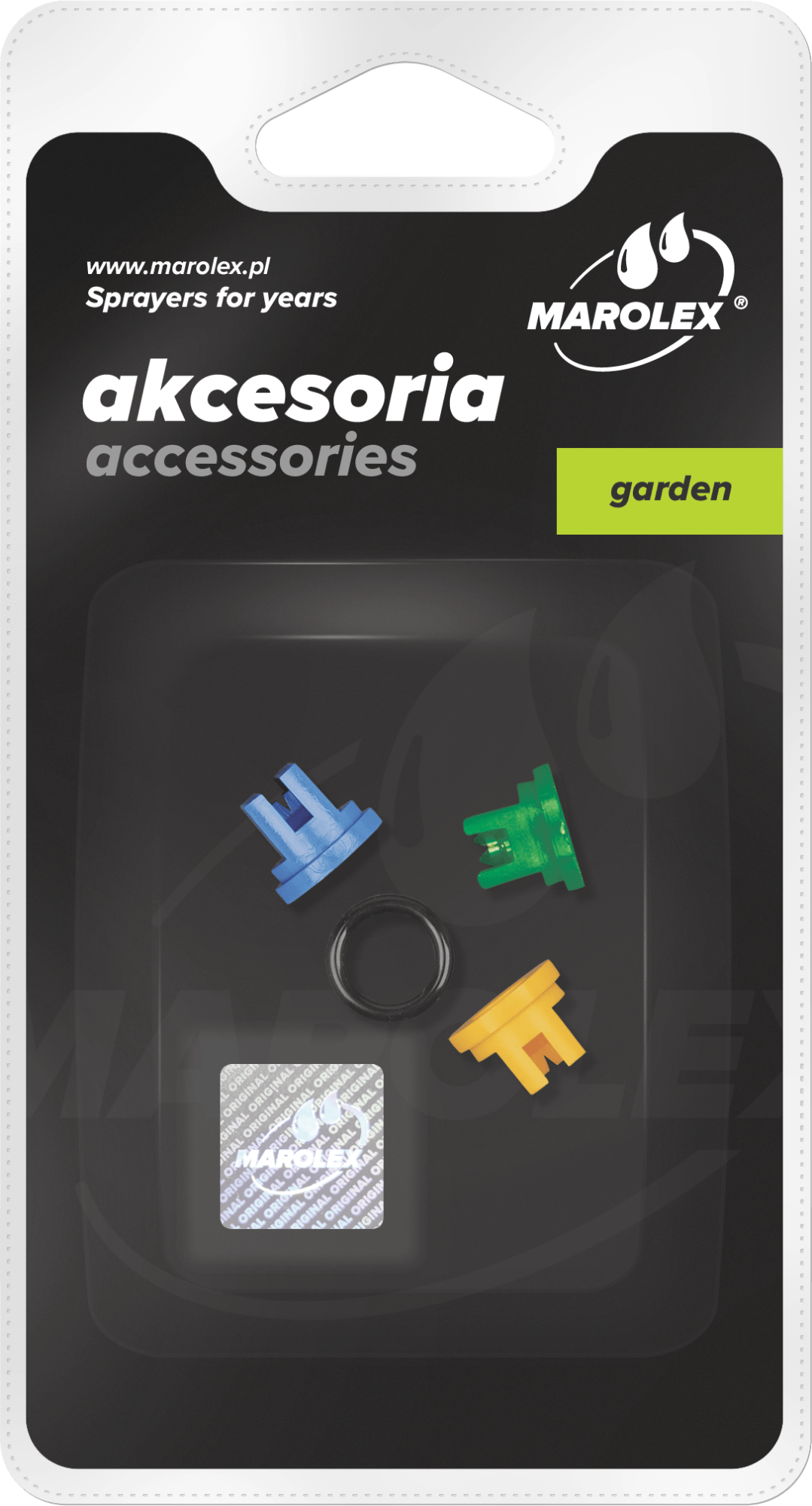 MAROLEX Набір форсунків розпилу для гербіцидів 3 шт.(hobby,profession,profession+,titan,movi,x-line)