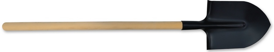 70-806 Лопата штыковая остроконечная с черенком (Украина)