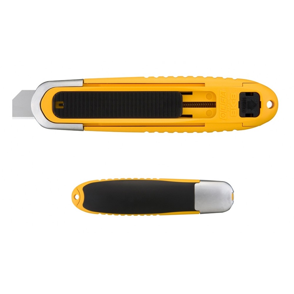 Нож OLFA SK-8 безопасен на пружине 18х54х0, 4мм SKB-8 (646511) (вместо C330701)