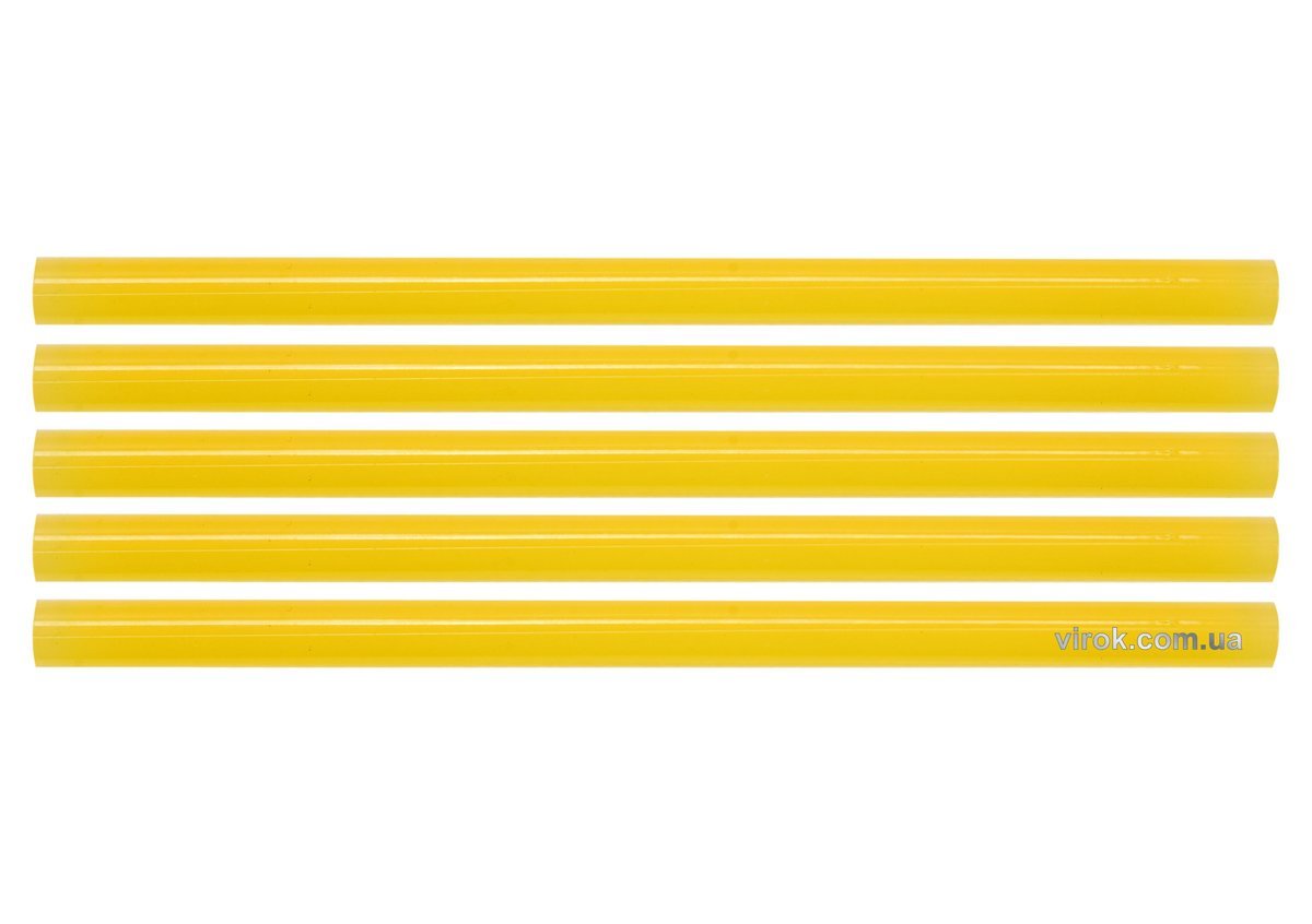 YATO Стержні клейові YATO Ø=11,2 х 200 мм, жовті .уп. 5 шт.  | YT-82437