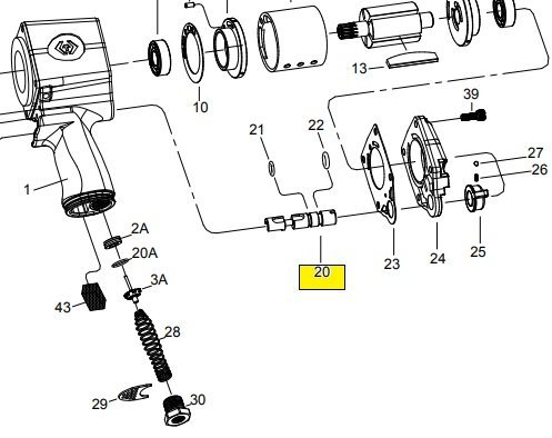 KING TONY Реверсный клапан для 33621-ххх | 33621-B20