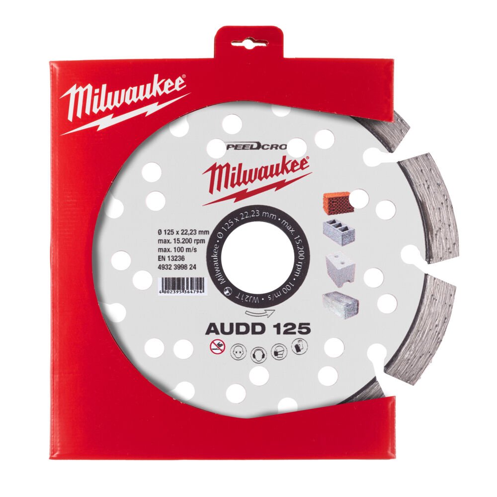 MILWAUKEE Алмазный диск AUDD 125 (1 шт) | 4932399824
