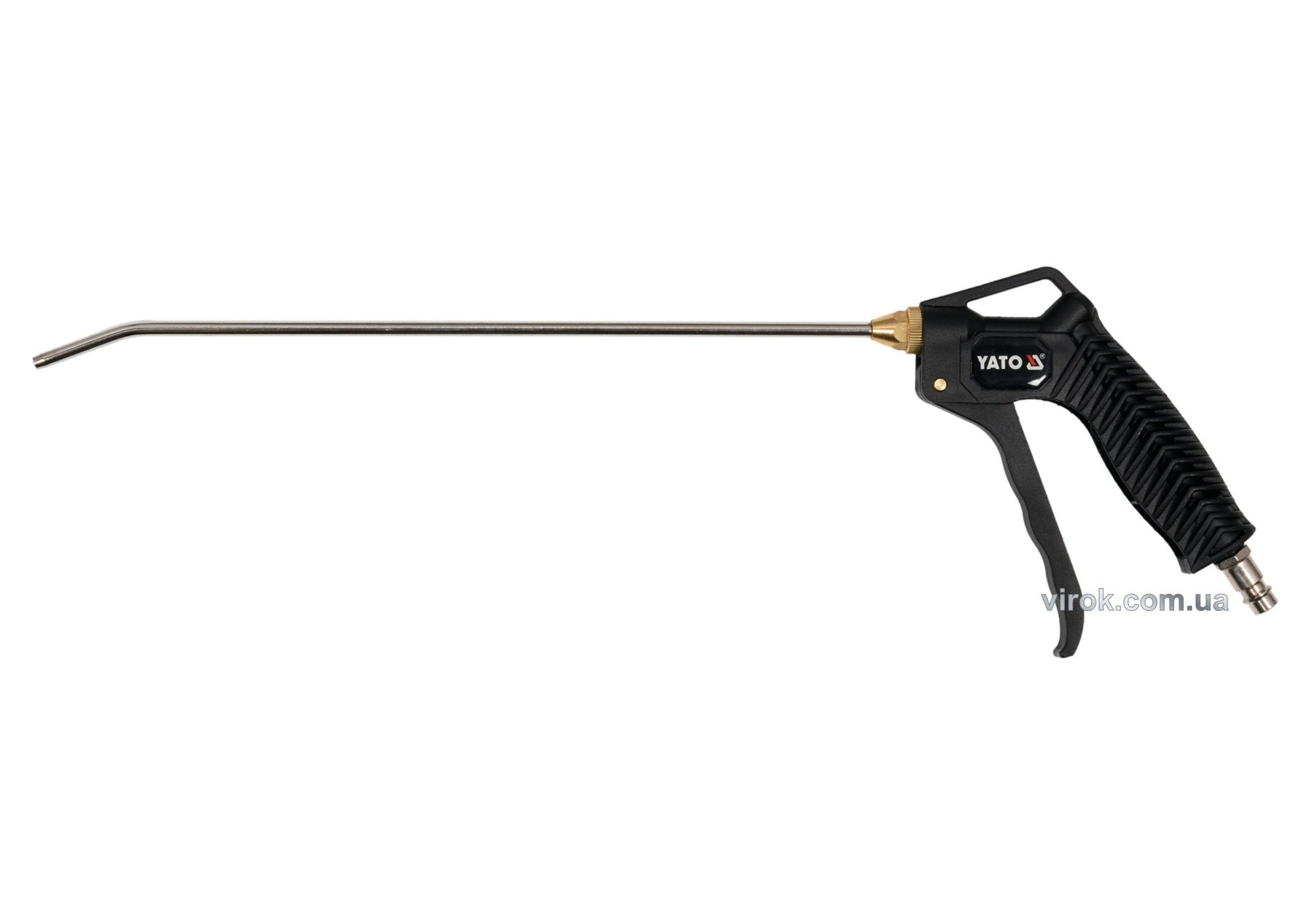 YATO Пістолет пневматичний продувальний YATO з соплом l= 320 мм, Ø=1/4", для тиску- 0.8 MPa  | YT-23