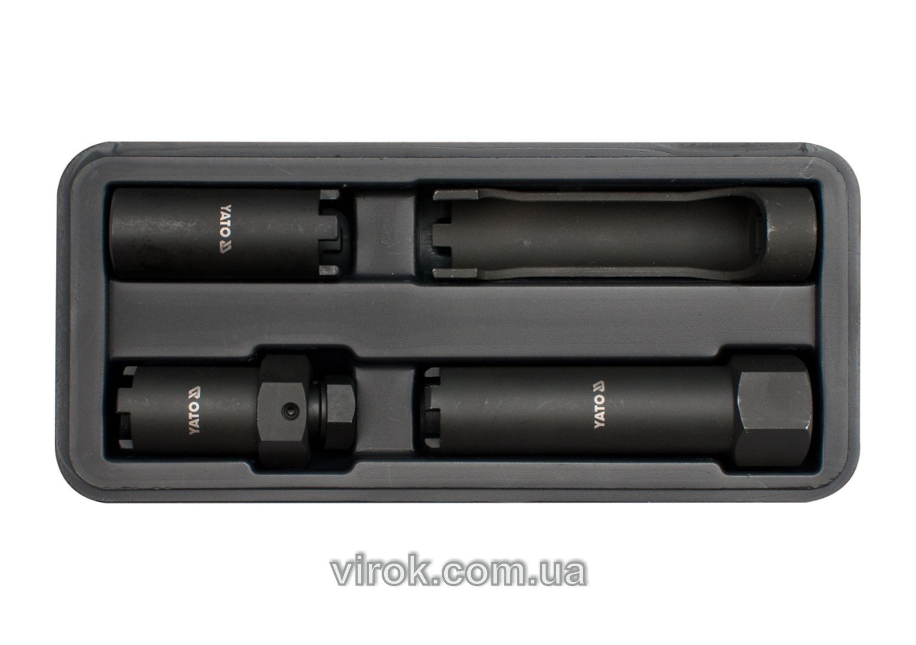 YATO Ключі шипові для форсунок YATO, з квадр. 1/2", Набір 4 шт.  | YT-1762