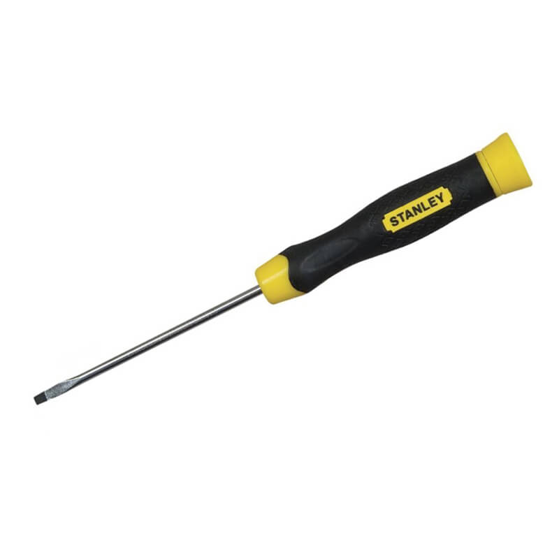 STANLEY 0-64-923 Отвертка "Cushion Grip" (-) Sl 2,5 мм 75мм прецизионная