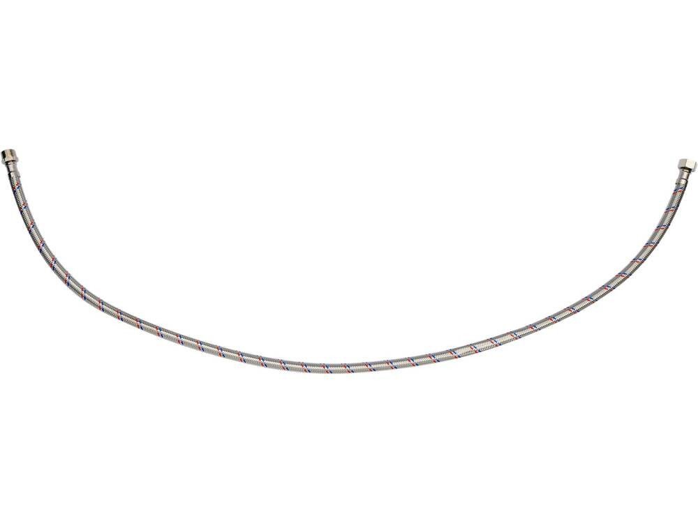 Шланг водопровідний з опліткою з нерж сталі FALA l= 1м, Ø= 8/12, з'єднання М-3/8" х F-3/8" 1 МПа