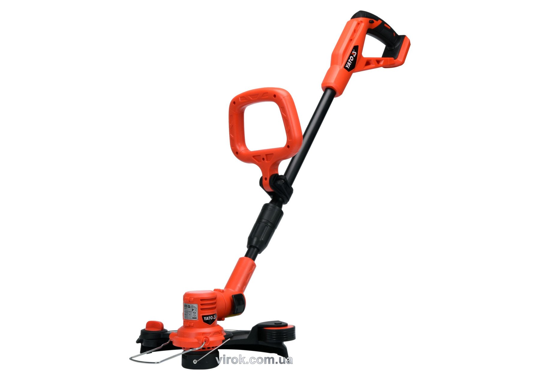 YATO Газонокосарка акумуляторна YATO Li-Ion 18 В, обрізний діап. Ø=25/30 см,( БЕЗ АКУМУЛЯТОРА)  | YT