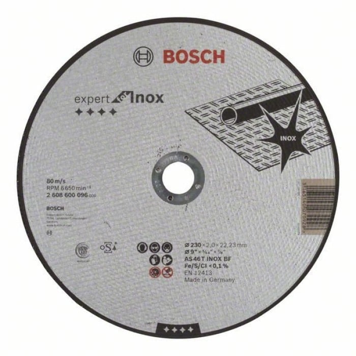 Круг відр. 230х2,0х22 мм Expert Inox, Bosch