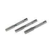 Метчик VOLKEL ручной BSW 7/32x24, HSS-G, DIN 352, 18х50 мм, резьба BS 84, , комплект 3 шт (22312)