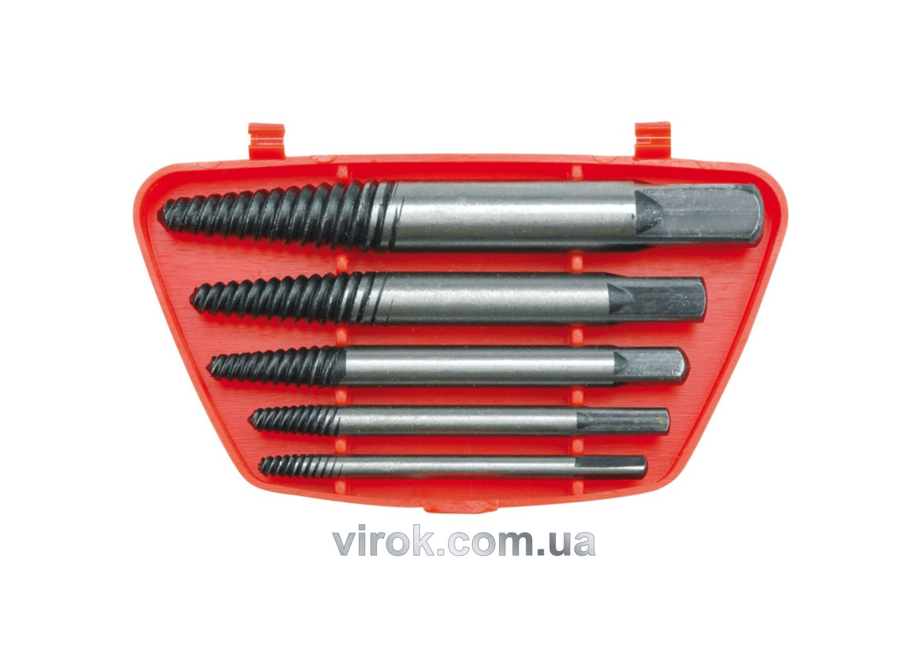 VOREL Набір екстракторів : М3-М18 (1/8" до 3/8",) N°1-5. для гвинів 5 шт.  | 24000