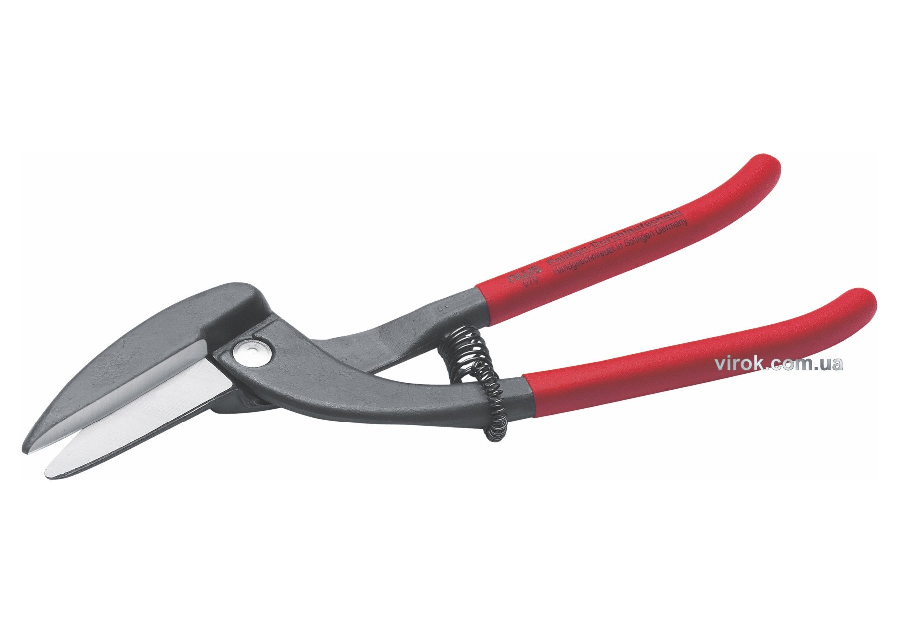 NWS Ножницы по металлу прямые тип "Пеликан" t = 0.8 - 1.0 мм, 300 мм, лезвия 60 мм. art. 070-12-300