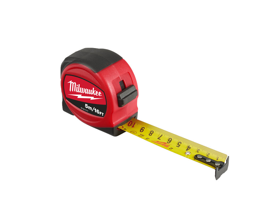 MILWAUKEE Рулетка SLIMLINE S5-16/25 5 м/16" 48227717 | 48227717
