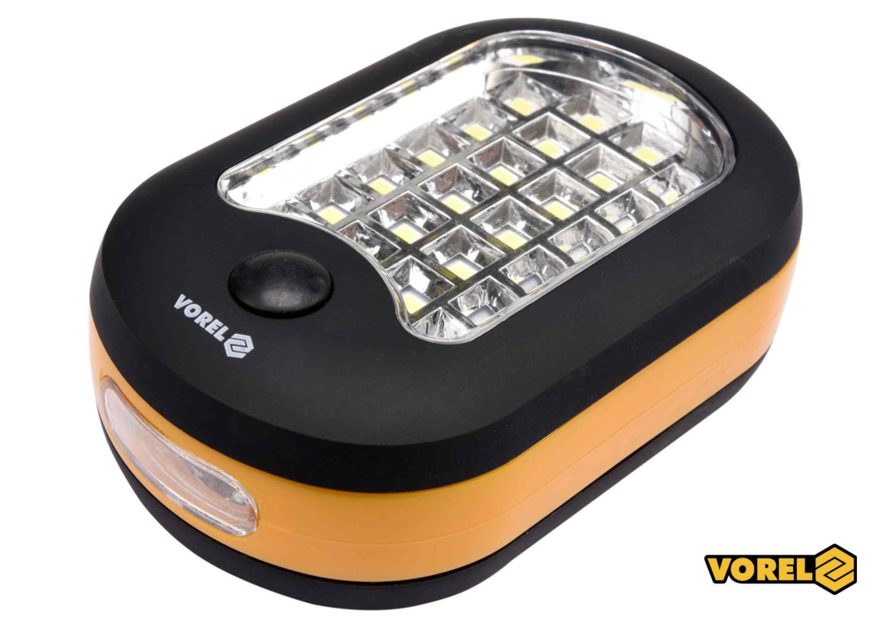 VOREL Ліхтар діодний з режимами 20+3 підвісний з гачком батарейковий 3ААА х 1,5 В  | 82731